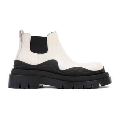 Shop Bottega Veneta The Tire Boots Shoes In Black