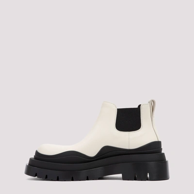 Shop Bottega Veneta The Tire Boots Shoes In Black