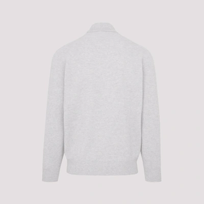 Shop Brunello Cucinelli Cashmere Turtleneck Sweater In Grey