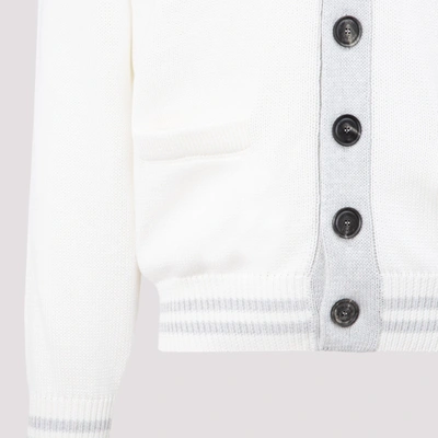 Shop Brunello Cucinelli Cotton Sweater In Nude &amp; Neutrals