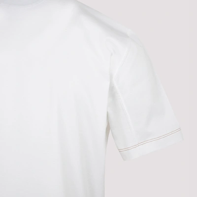 Shop Brunello Cucinelli T-shirt Tshirt In White