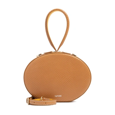 Shop Cafuné Cafune  Egg Bag In Nude &amp; Neutrals