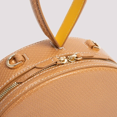 Shop Cafuné Cafune  Egg Bag In Nude &amp; Neutrals