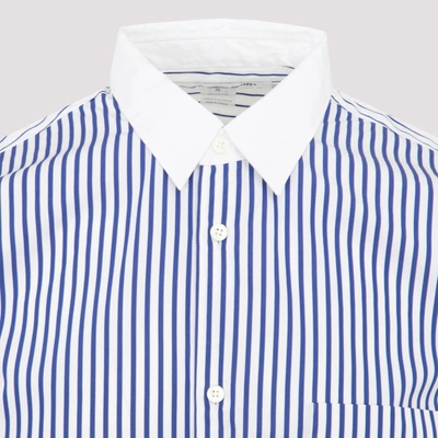 Shop Comme Des Garçons Shirt Comme Des Garçons Striped Shirt In White