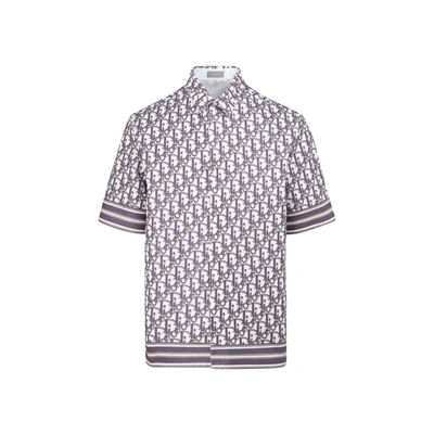 Shop Dior Homme  T-shirt In White