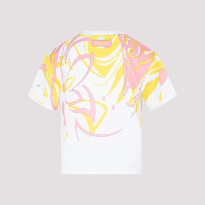 Shop Emilio Pucci T-shirt Tshirt In Pink &amp; Purple