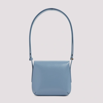 Shop Giorgio Armani La Prima Small Shoulder Bag In Blue