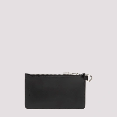 Shop Givenchy 4g Zip Card Case Wallet In Black