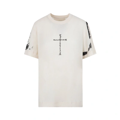 Shop Givenchy Classic Fit T-shirt Tshirt In White