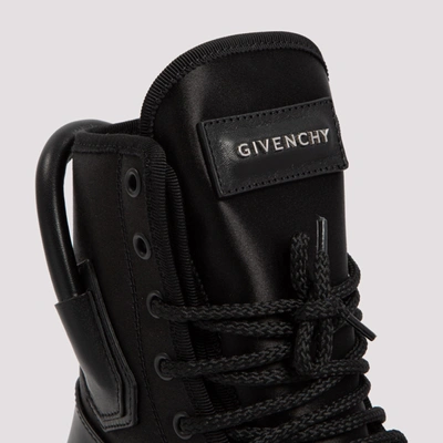 Shop Givenchy Combact Boots Shoes In Black