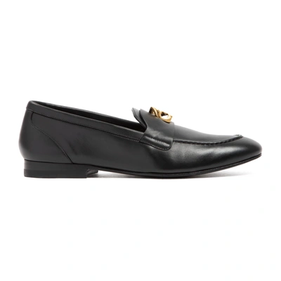 Shop Givenchy G Chain Loafers Shoes In Black