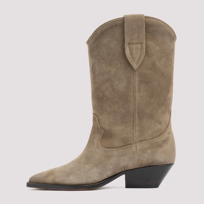 Shop Isabel Marant Duerto Boots Shoes In Brown