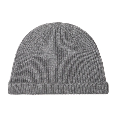 Shop Jil Sander Cashmere Hat In Grey