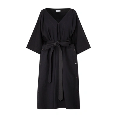 Shop Lemaire Vareuse Dress In Black