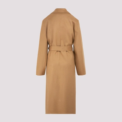 Shop Loewe Coat In Nude &amp; Neutrals