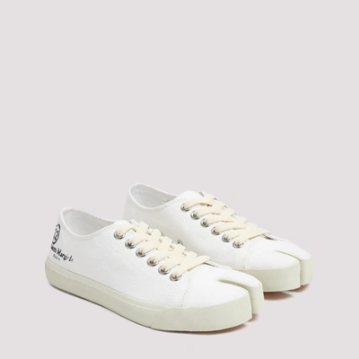 Shop Maison Margiela Tabi Sneakers Shoes In White