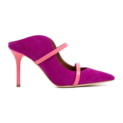Shop Malone Souliers Maureen Pumps Shoes In Pink &amp; Purple