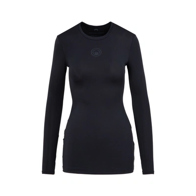 Shop Marine Serre Body-con Active Top Dress In Black