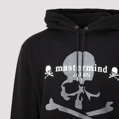 Shop Mastermind Japan Mastermind World  Cotton Sweatshirt In Black