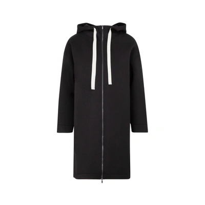 Shop 's Max Mara Max Mara  Adesso Neoprene Coat In Black