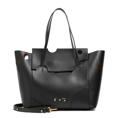 Shop Off-white Burrow-38 Tote Bag In Black