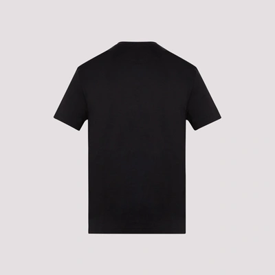 Shop Prada Cotton T-shirt Tshirt In Black