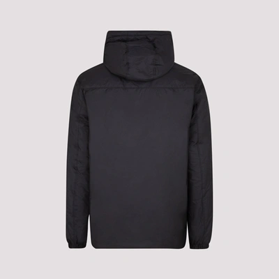 Shop Prada Re-nylon Downjacket Wintercoat In Black
