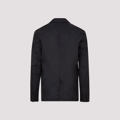 Shop Prada Re-nylon Jacket In Black