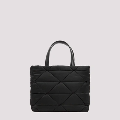 Shop Prada Shopping Quilting Bag In Black