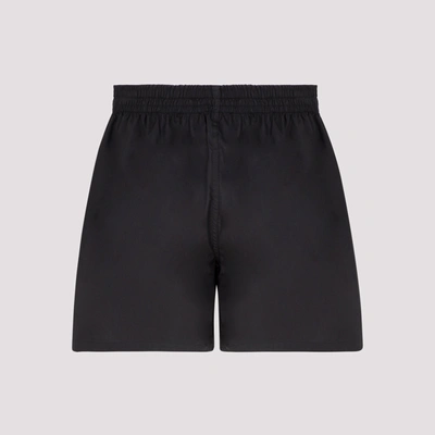 Shop Raf Simons Patched Boxer Shorts In Black