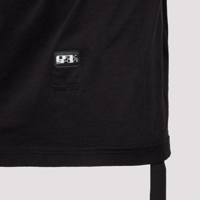 Shop Rick Owens Drkshdw Rick Owens Cotton Level T-shirt Tshirt In Black