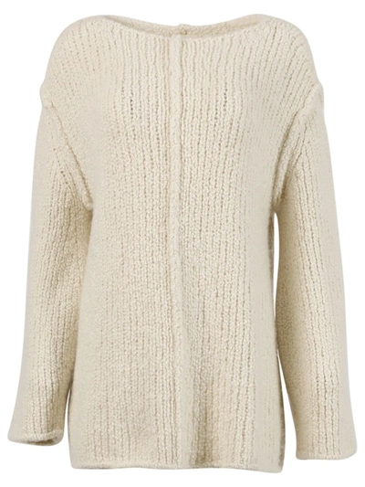 Shop Khaite Jema Cashmere Sweater, Ivory In Neutrals