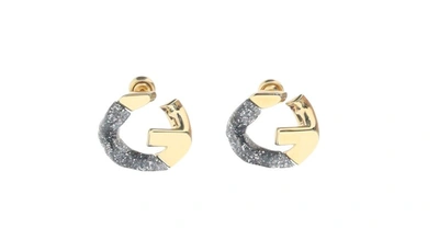 Shop Givenchy G Chain Two Tone Earrings In Multi