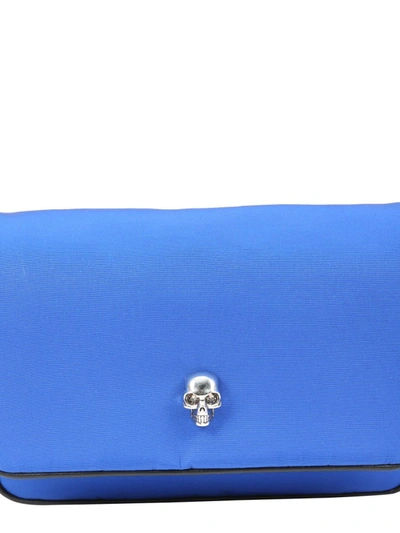 Shop Alexander Mcqueen Small Skull Bag In Blue