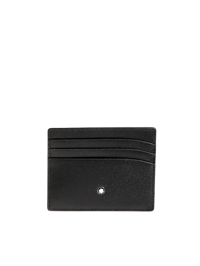 Shop Montblanc Meisterstück Pocket Card Holder In Black