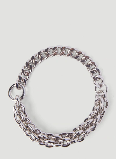 Shop Alyx 1017  9sm Chunky Chain Necklace In Silver