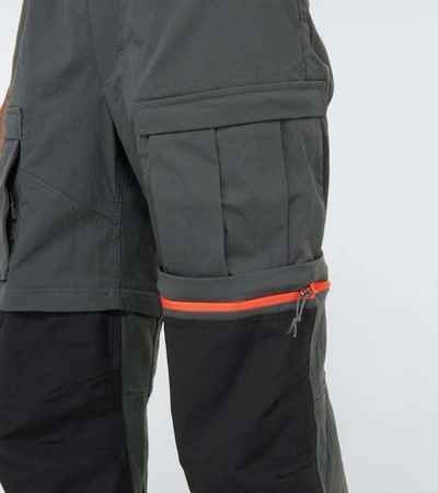 Shop Nike Nrg Acg Smith Summit Cargo Pants In Grey