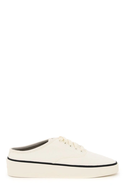 Shop Fear Of God 101 Backless Sneakers In White