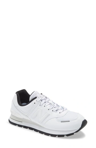 Shop New Balance 574 D Rugged Sneaker In White
