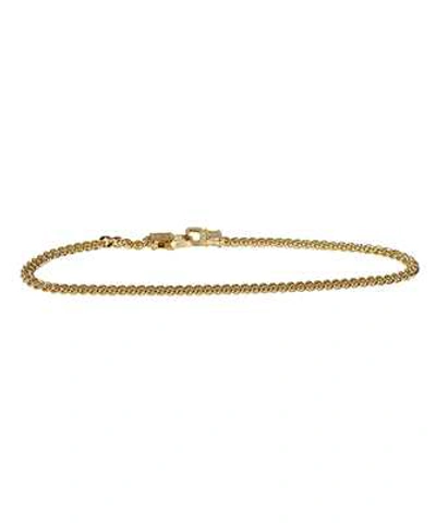 Shop Tom Wood Curb Bracelet In Gold