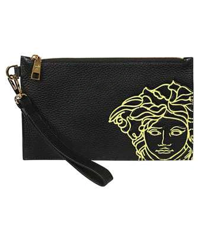 Shop Versace Pop Medusa Flat Document Case In Black