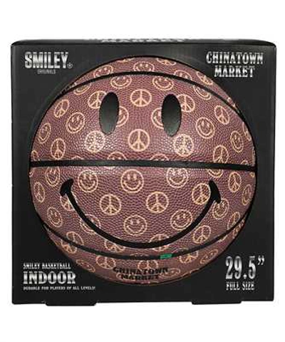 Shop Chinatown Market Smiley Cabana Basketball Ball In Brown