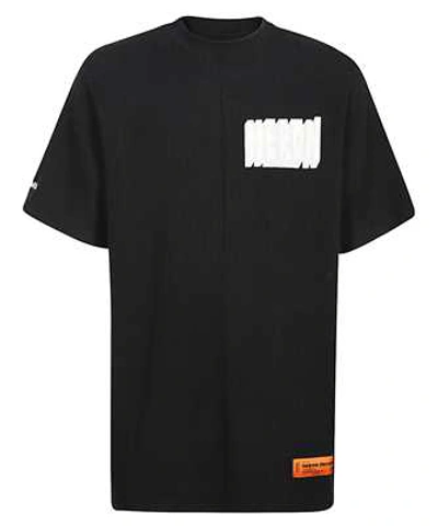 Shop Heron Preston Waffle Ehron Bold T-shirt In Black