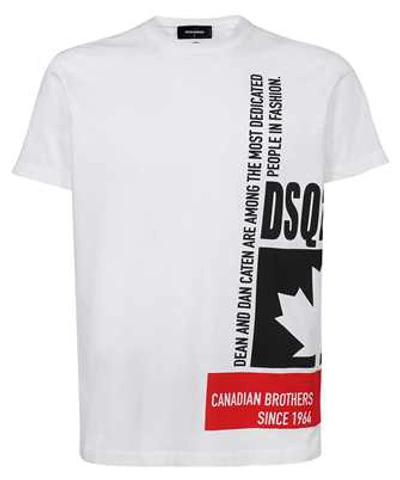 Shop Dsquared2 Leaf T-shirt In White