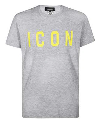 Shop Dsquared2 S74gd0602 S22146 T-shirt In Grey