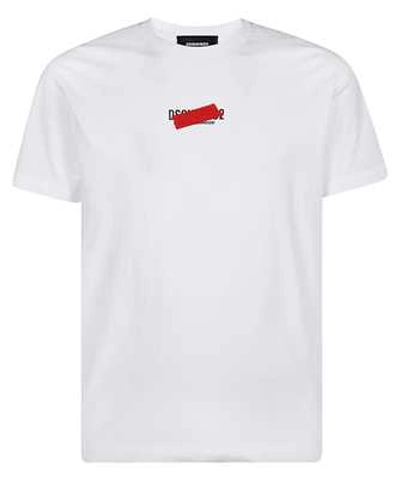 Shop Dsquared2 Tape2 T-shirt In White