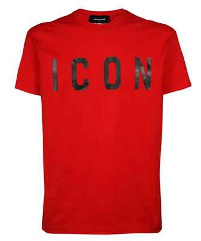 Shop Dsquared2 Print T-shirt In Red
