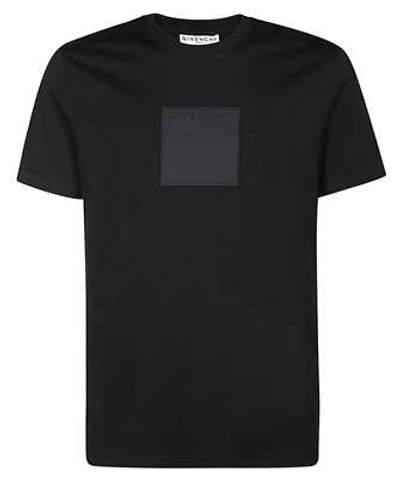 Shop Givenchy Address Patch Slim-fit T-shirt In Black