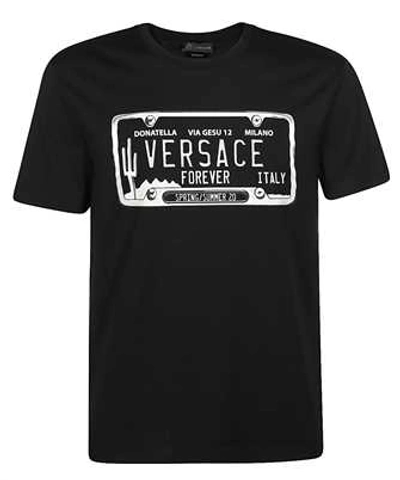 Shop Versace Runway T-shirt In Black