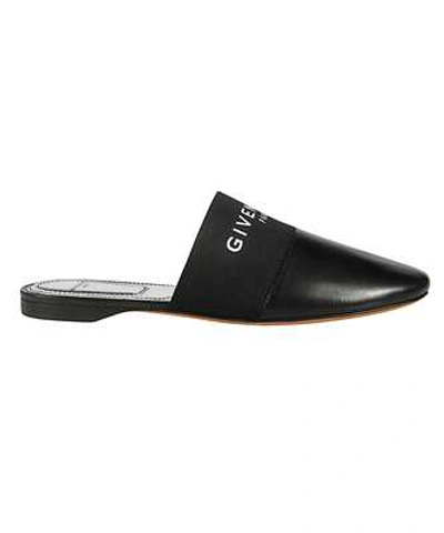 Shop Givenchy Bedford Flat Slides In Black